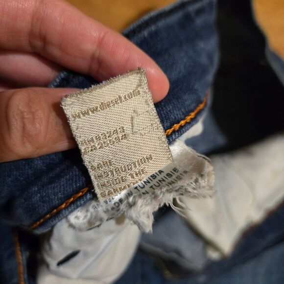 Diesel BOOTZEE Women Denim Stretch Jeans Slim Bootcut Regular Waist- Size 28 - Picture 9 of 11